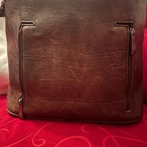 Brown Leather Men's Bag